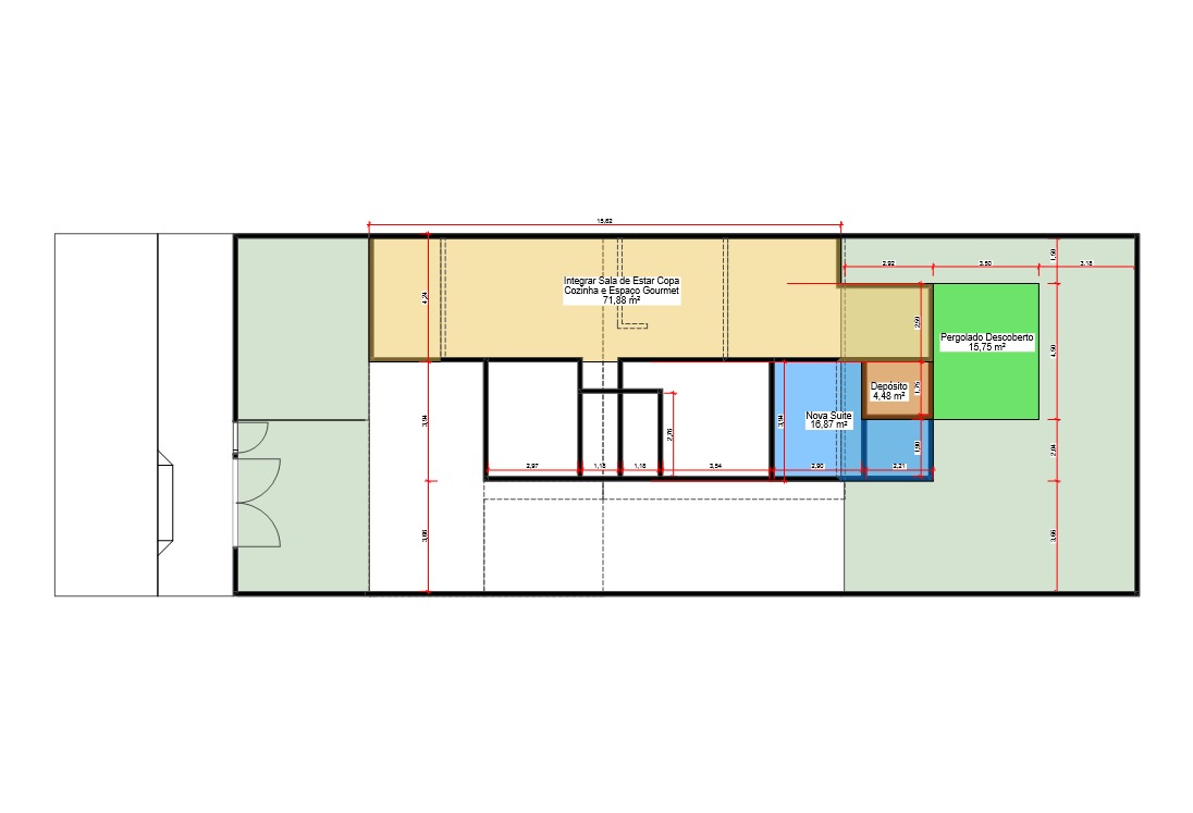Okena Arquitetura por Mauricio Meggiolaro - Caraguatatuba - SP estudo de viabilidade